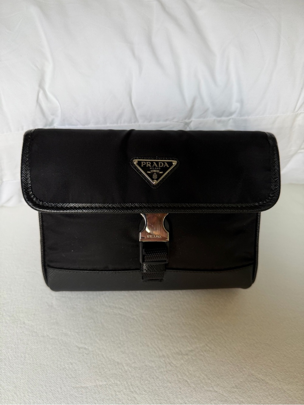 Prada Crossbody Bag essuto with Saffiano Mini